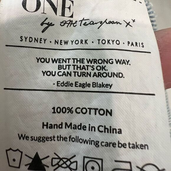 One by One Teaspoon Freelove Distressed Skirt Size 24 - Picture 6 of 6